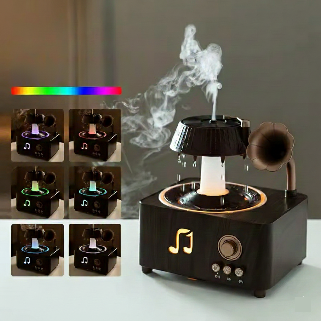 Humidificador de Vinilo Retro