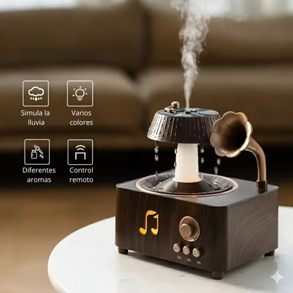 Humidificador de Vinilo Retro